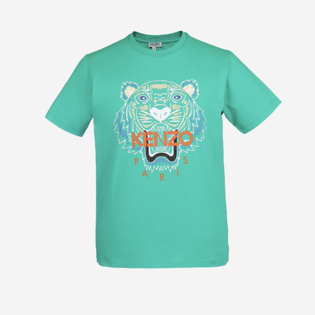 ケンゾーメンズ タイガープリントTシャツ 5TS050 4YA 58